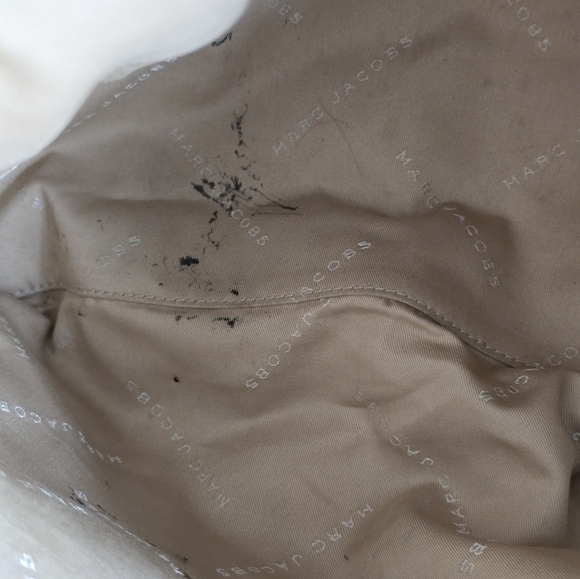 $1195 Marc Jacobs Leather Handbag Women Serengeti Wellington Brown Stone Large - Picture 14 of 16